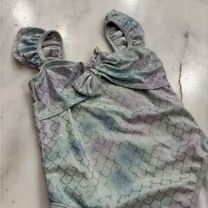 Janie and Jack Pastel Mermaid Swimsuit